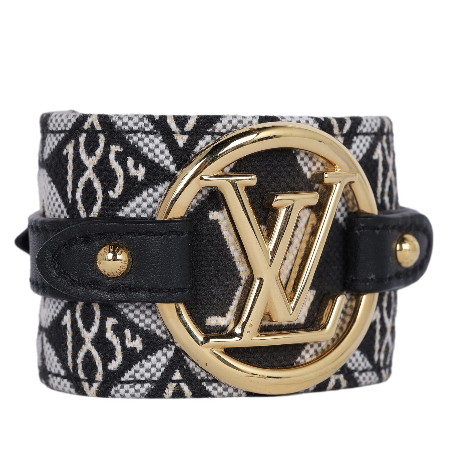 Louis Vuitton So Louise 1854 Bracelet Blue In Excellent Condition For Sale In Salt Lake Cty, UT