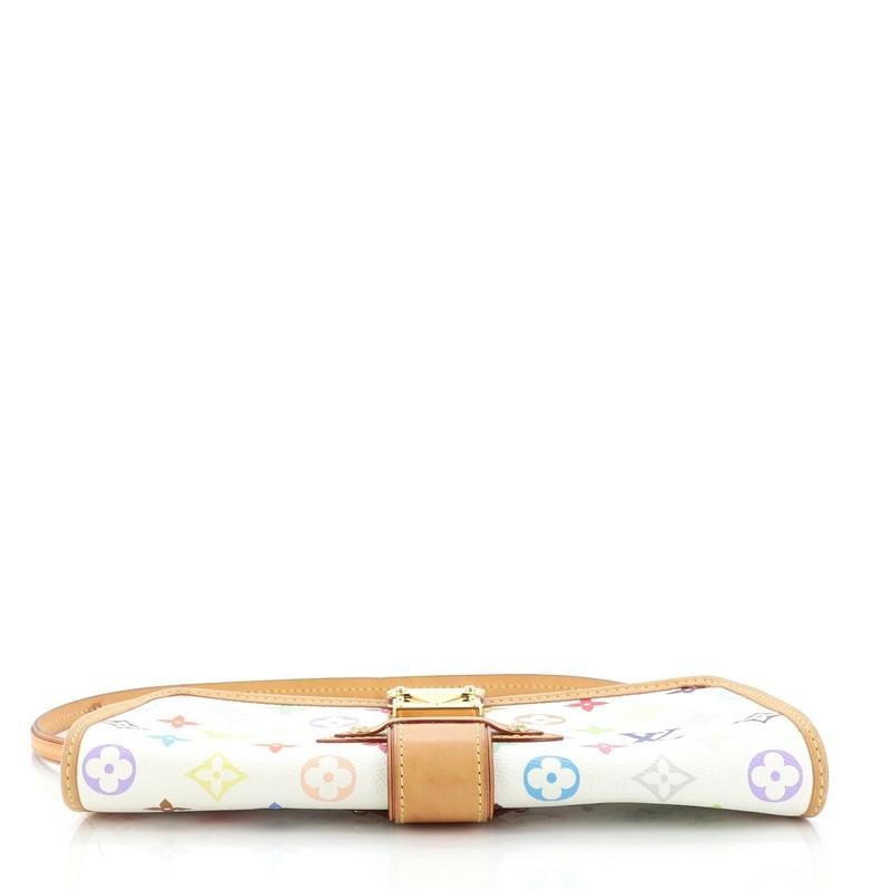 Beige Louis Vuitton Shirley Handbag Monogram Multicolor