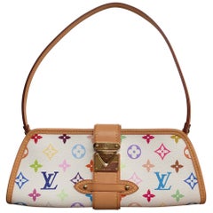 Louis Vuitton Shirley White Monogram Bag