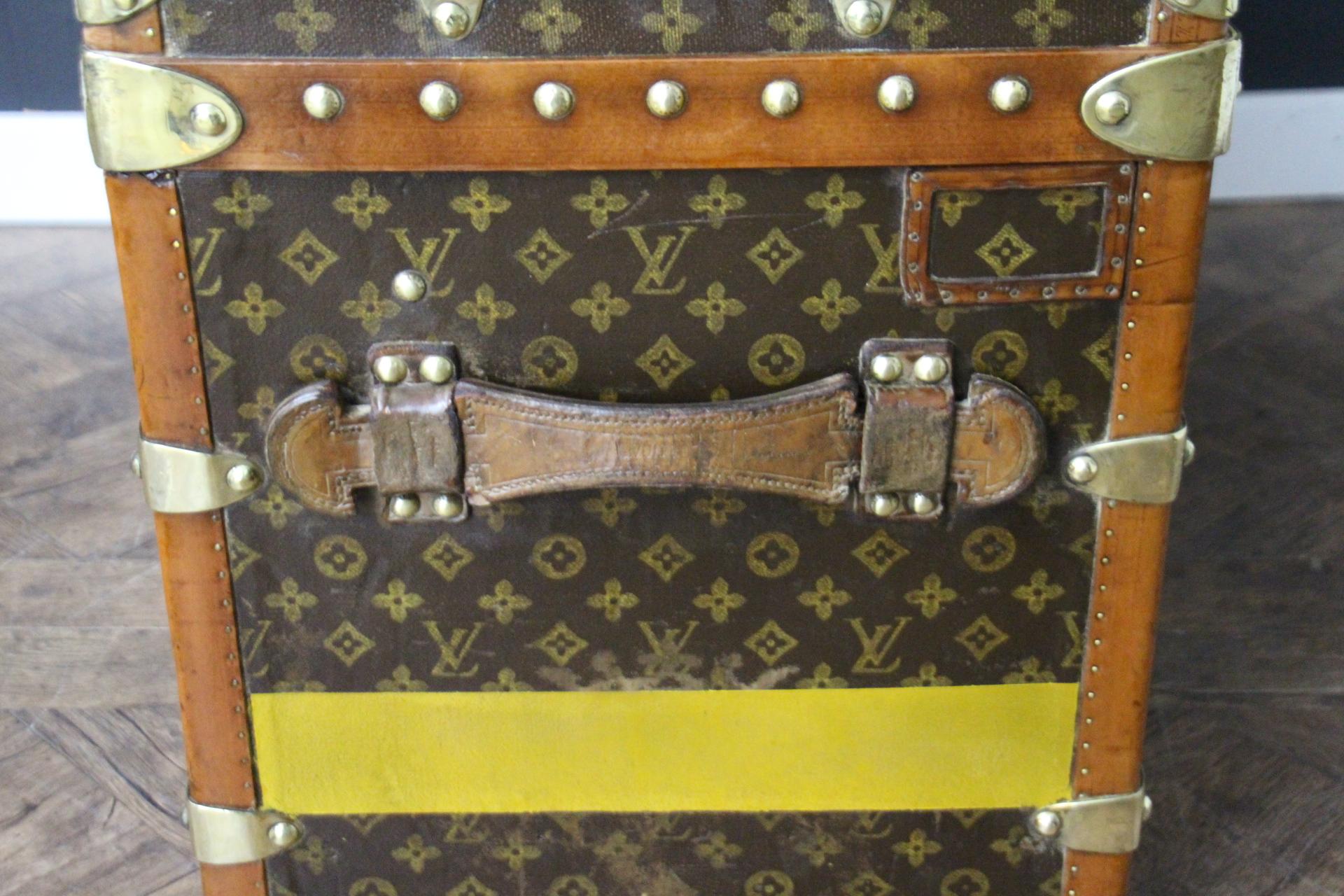 Louis Vuitton Shoe Trunk, Vuitton Trunk, 90 cm Louis Vuitton Steamer Trunk  en vente 4