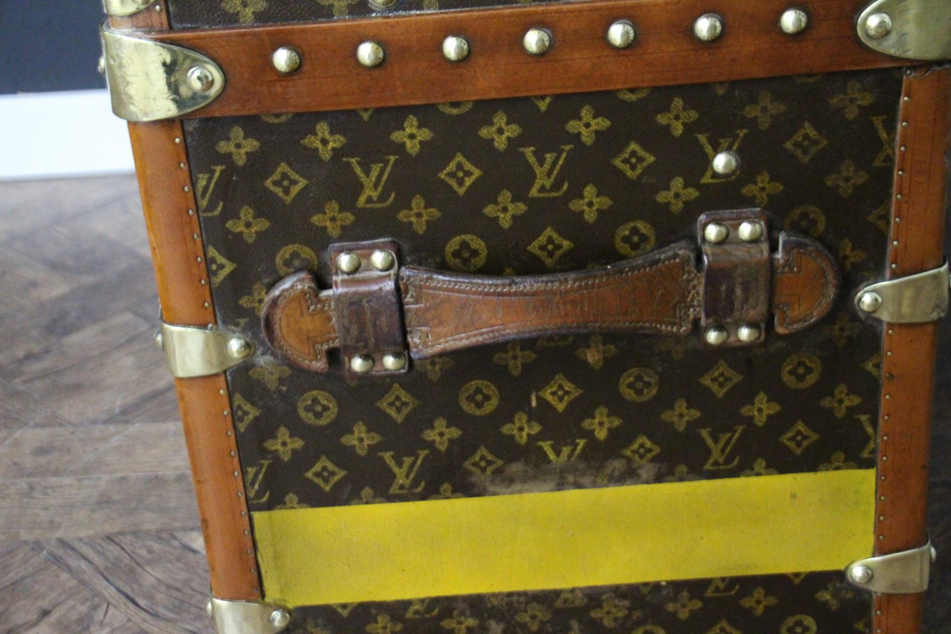 Louis Vuitton Shoe Trunk, Vuitton Trunk, 90 cm Louis Vuitton Steamer Trunk  en vente 1