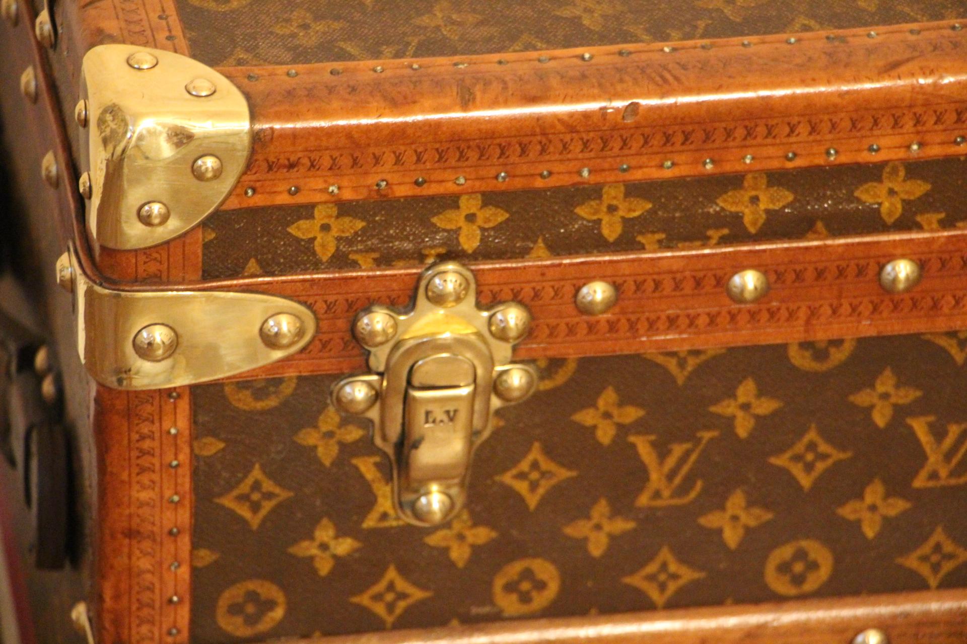 Art Deco Louis Vuitton Shoe Trunk, Louis Vuitton Trunk, Louis Vuitton Steamer Trunk