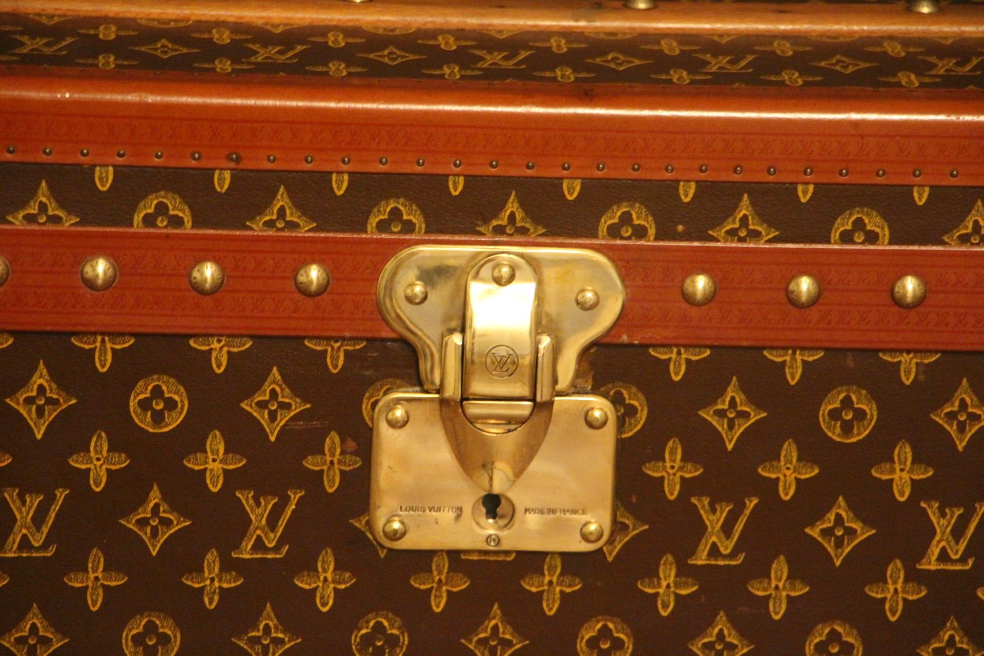 Art Deco Louis Vuitton Shoe Trunk, Louis Vuitton Trunk, Louis Vuitton Steamer Trunk