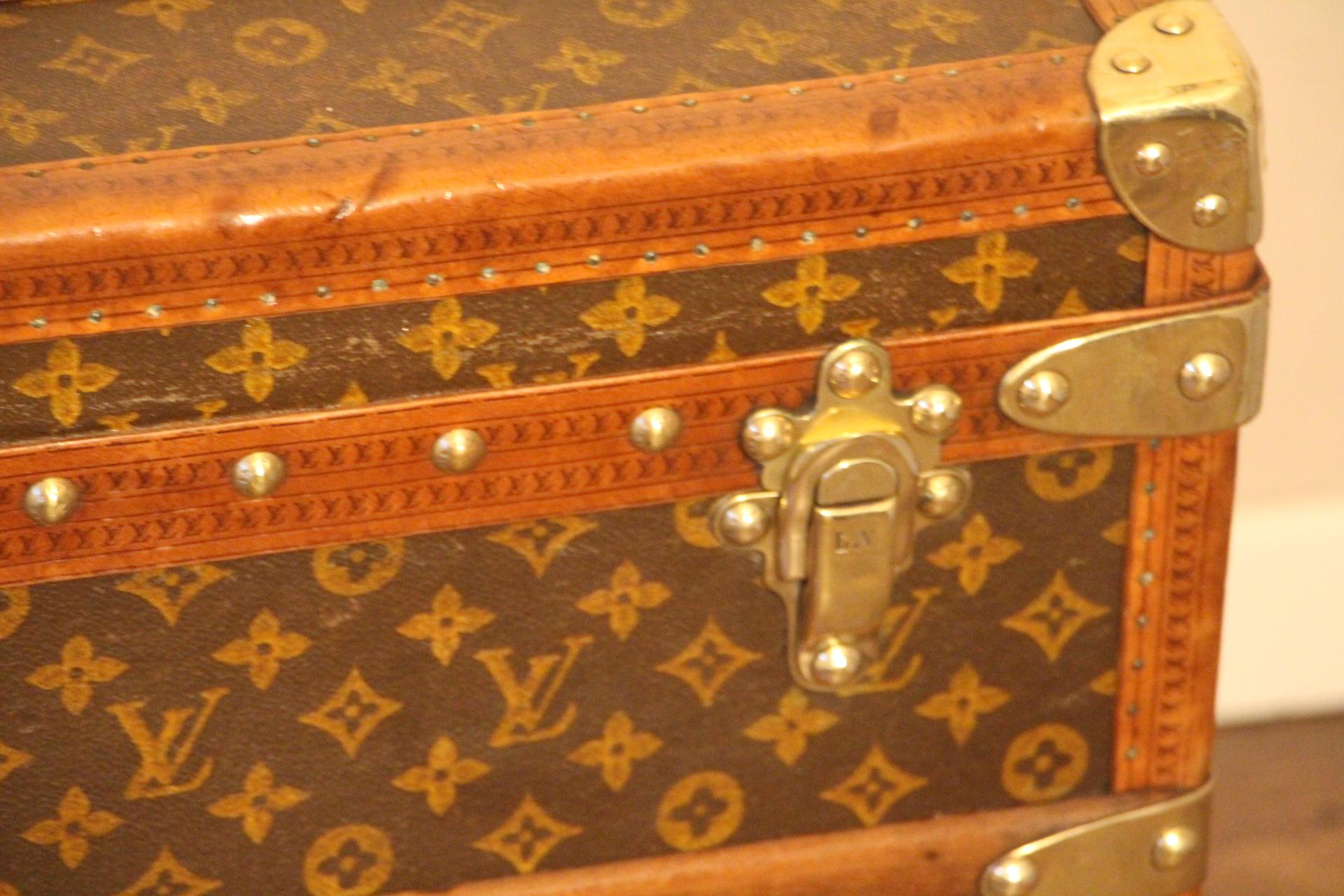 Louis Vuitton Shoe Trunk, Louis Vuitton Trunk, Louis Vuitton Steamer Trunk In Good Condition In Saint-Ouen, FR