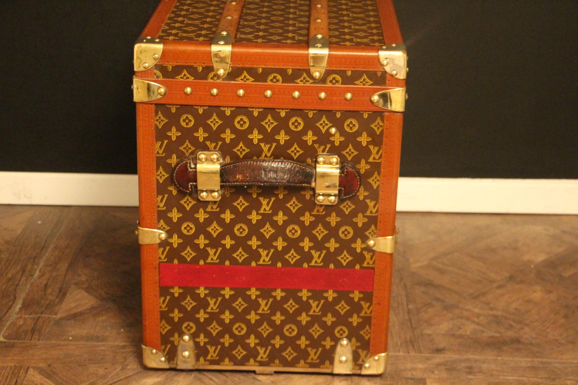 Mid-20th Century Louis Vuitton Shoe Trunk, Louis Vuitton Trunk, Louis Vuitton Steamer Trunk