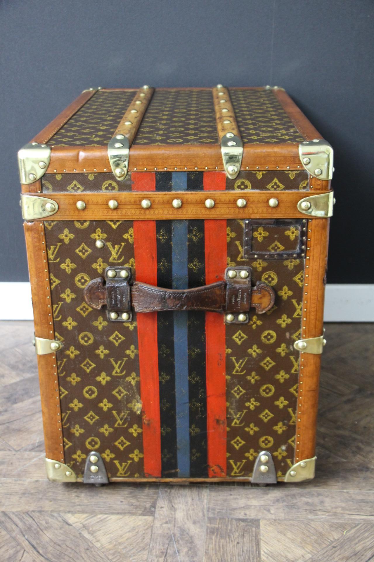 Louis Vuitton Shoe Trunk, Vuitton Trunk, 60 cm Louis Vuitton Steamer Trunk 3