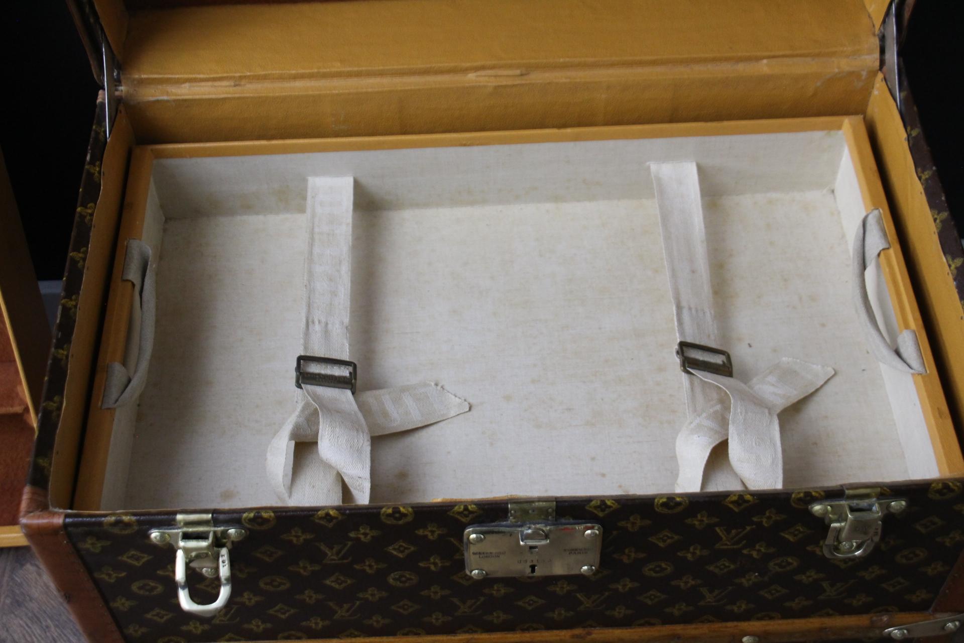 Louis Vuitton Shoe Trunk, Vuitton Trunk, 60 cm Louis Vuitton Steamer Trunk 7
