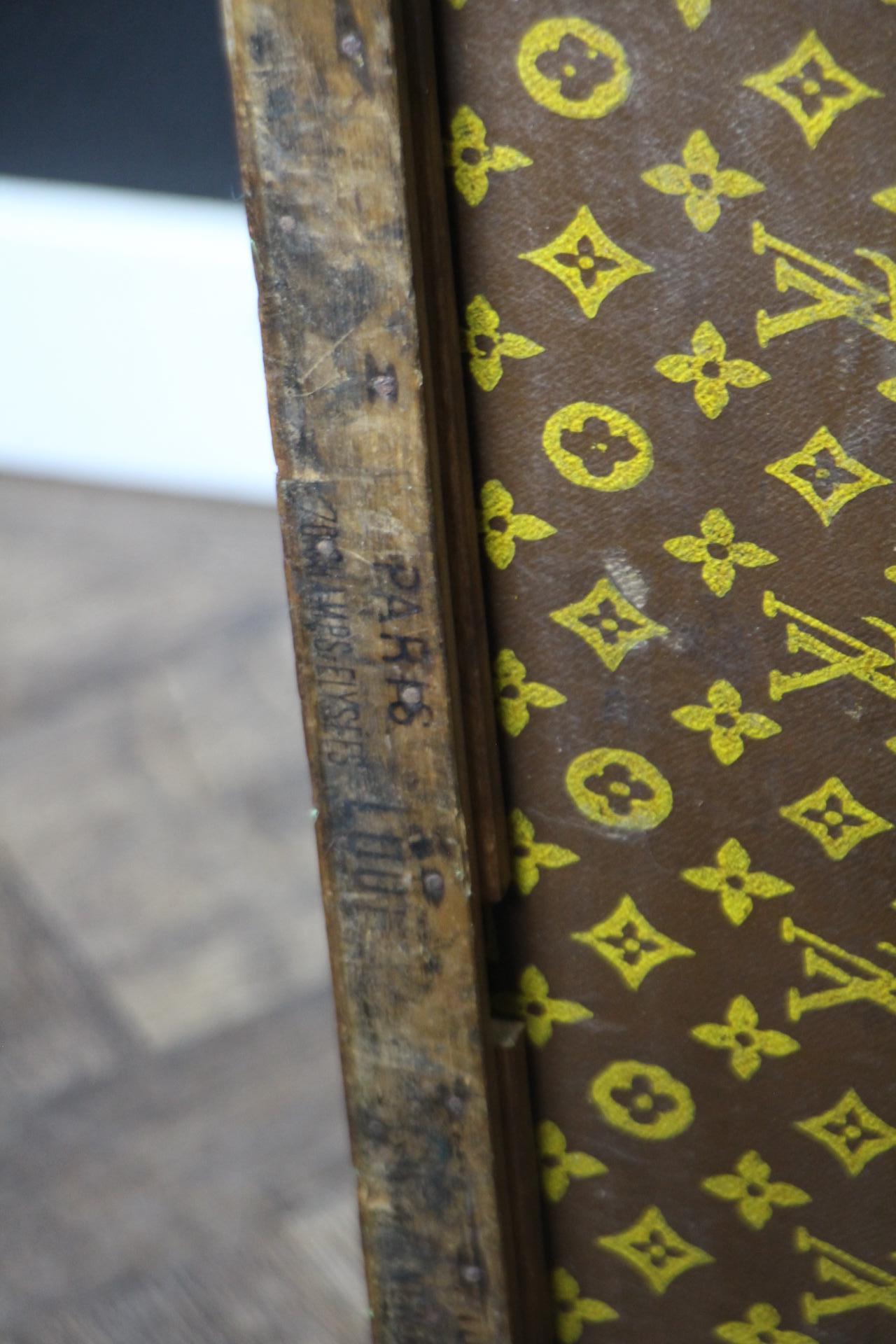 Louis Vuitton Shoe Trunk, Vuitton Trunk, 60 cm Louis Vuitton Steamer Trunk 11