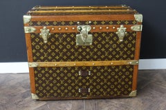 Louis Vuitton Shoe Trunk, Vuitton Trunk, 60 cm Louis Vuitton Steamer Trunk