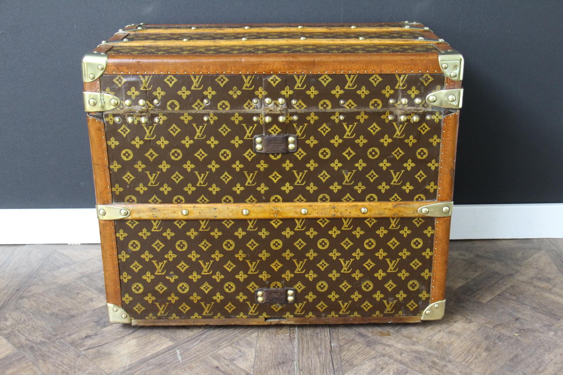 Louis Vuitton Shoe Trunk, Vuitton Trunk, 60 cm Louis Vuitton Steamer Trunk 2