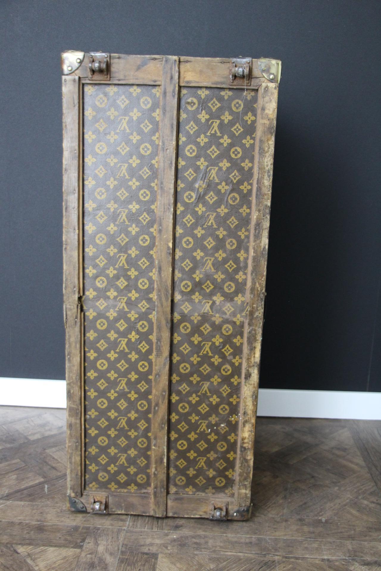 Baúl zapatero Louis Vuitton, baúl Vuitton, baúl vapor de 90 cm Louis Vuitton 4