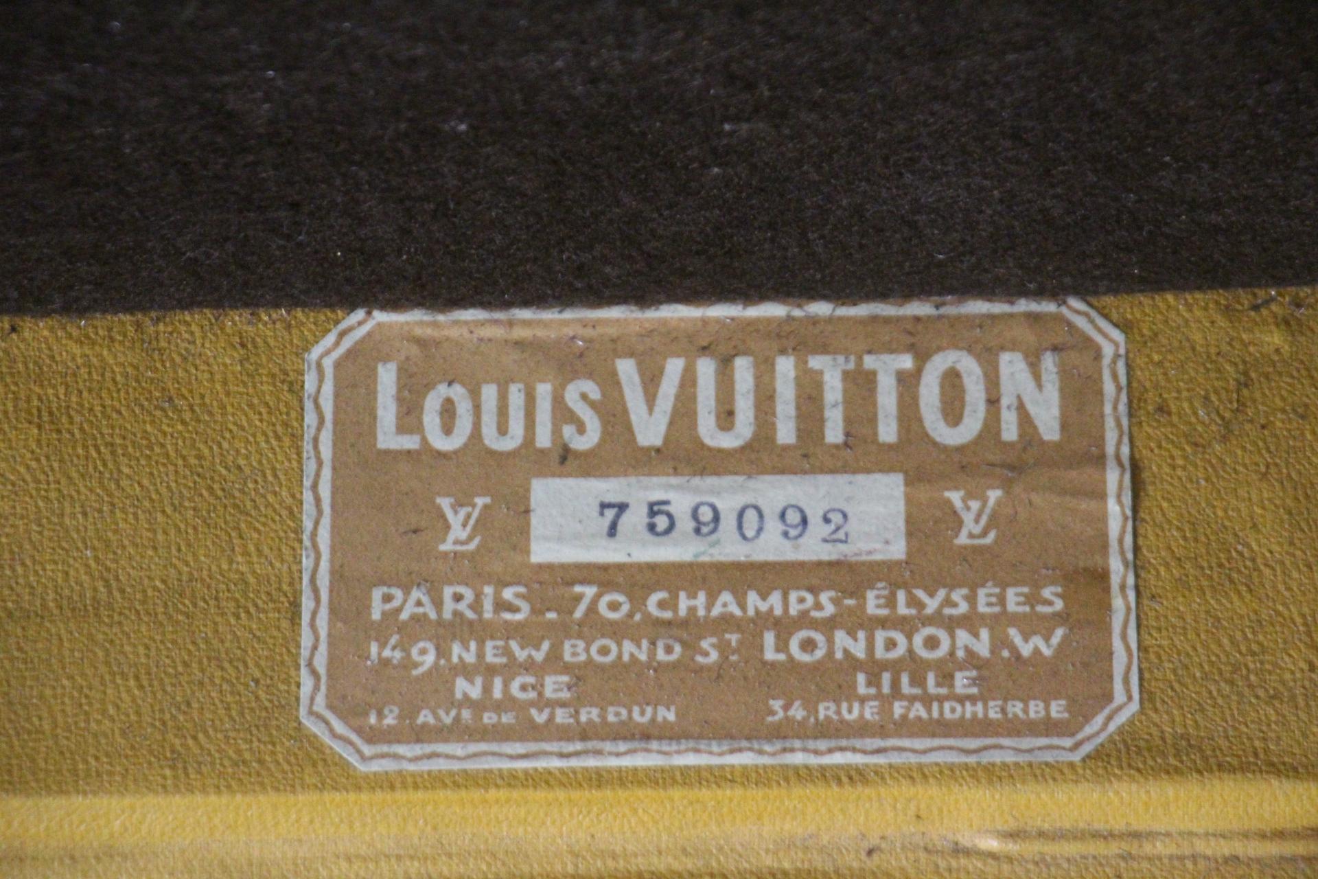 Baúl zapatero Louis Vuitton, baúl Vuitton, baúl vapor de 90 cm Louis Vuitton 8