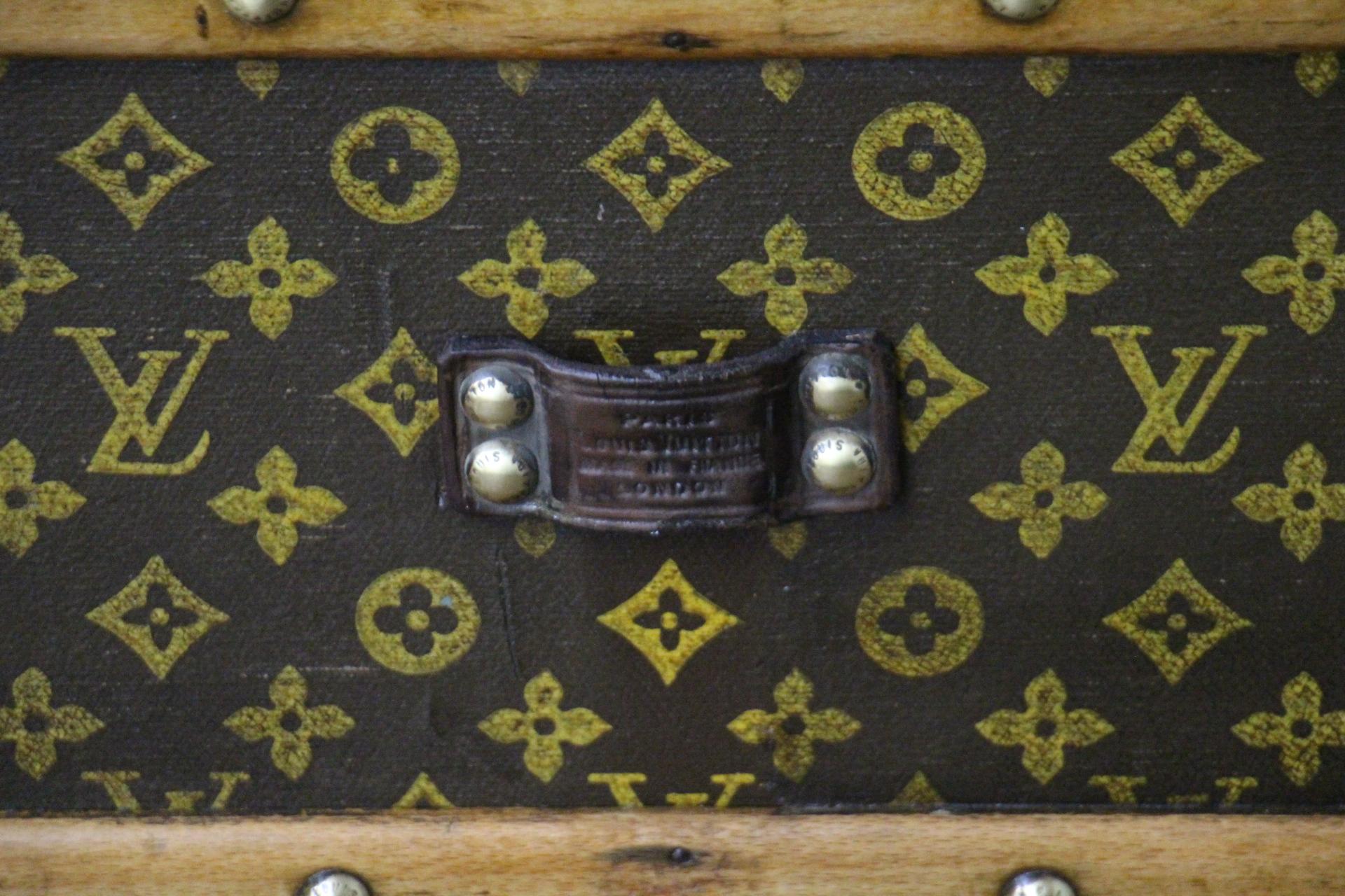 Baúl zapatero Louis Vuitton, baúl Vuitton, baúl vapor de 90 cm Louis Vuitton 11
