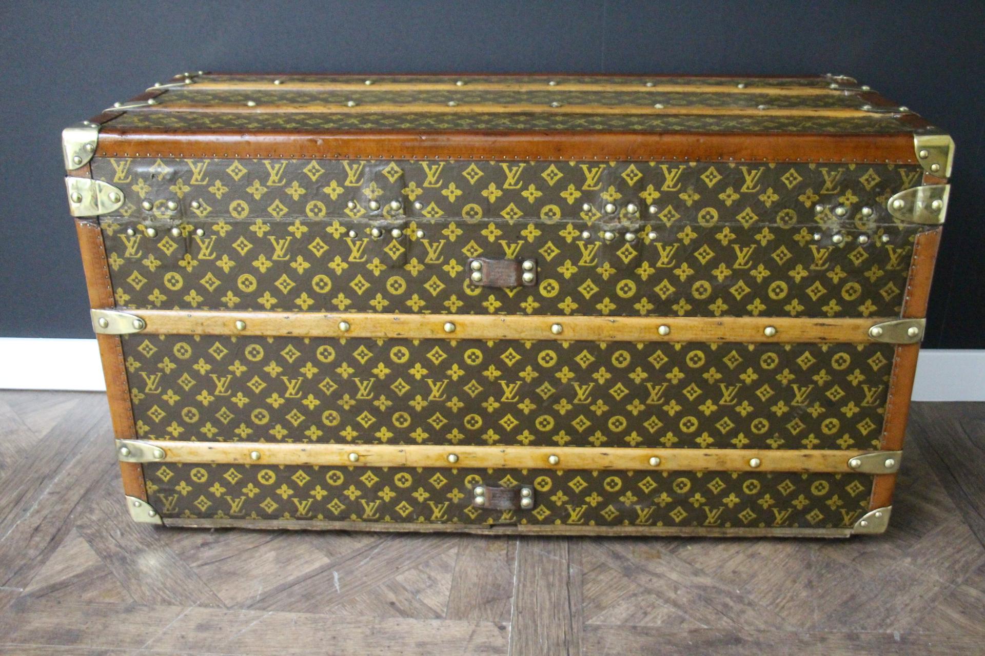 Baúl zapatero Louis Vuitton, baúl Vuitton, baúl vapor de 90 cm Louis Vuitton 1