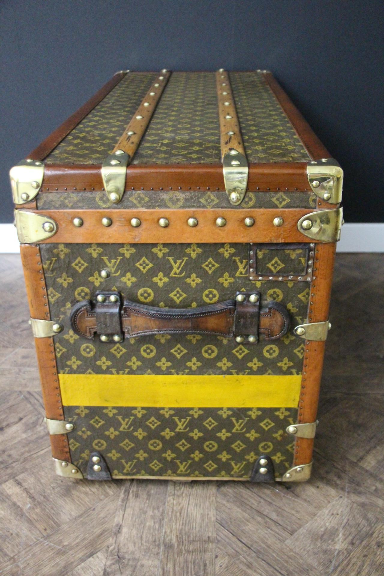 Baúl zapatero Louis Vuitton, baúl Vuitton, baúl vapor de 90 cm Louis Vuitton 2