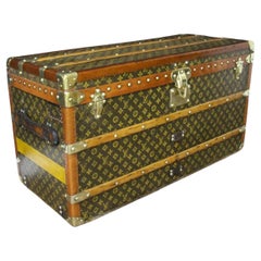 Baúl zapatero Louis Vuitton, baúl Vuitton, baúl vapor de 90 cm Louis Vuitton