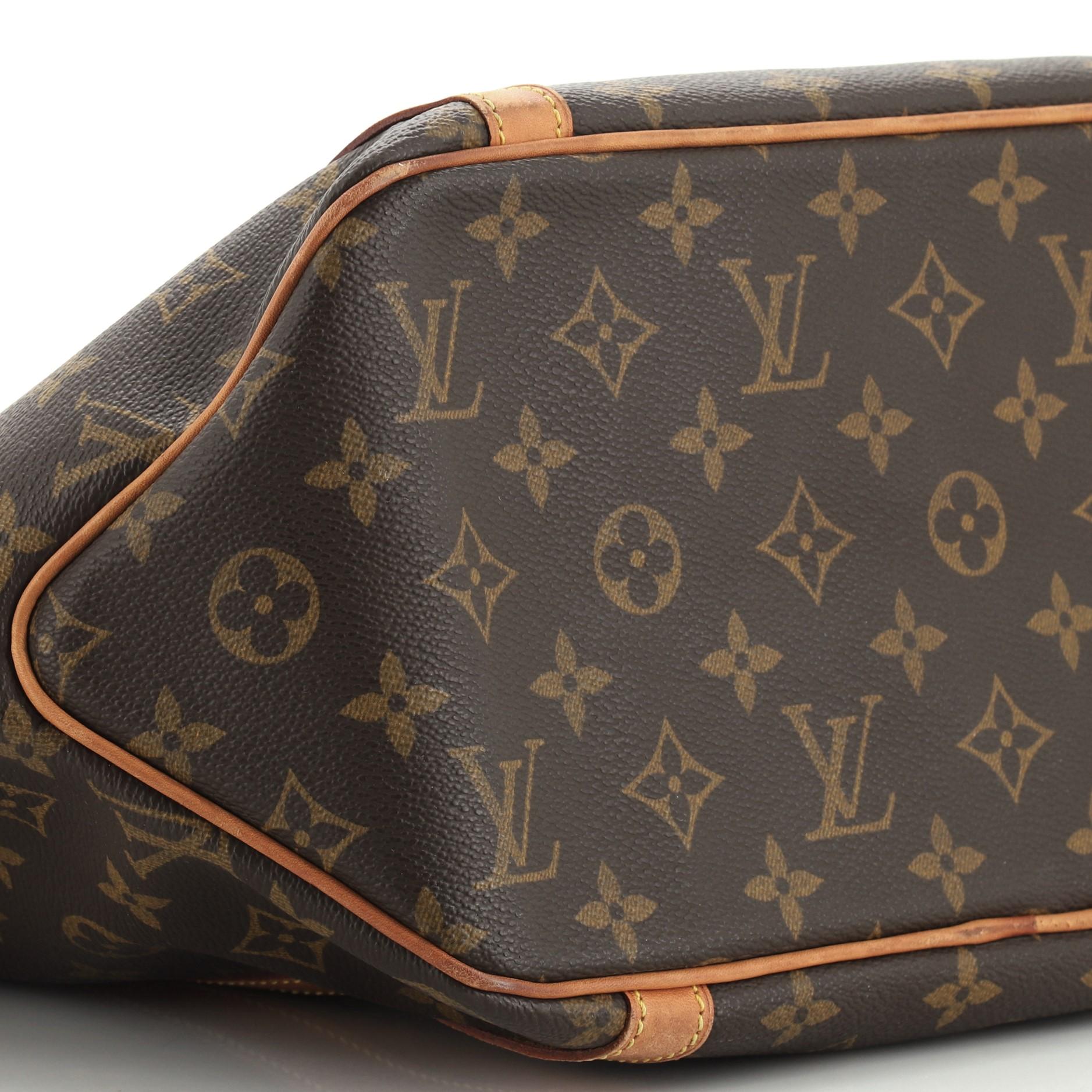  Louis Vuitton Shopping Sac Handbag Monogram Canvas MM 1