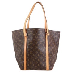 Louis Vuitton Shopping Sac Handbag Monogram Canvas MM