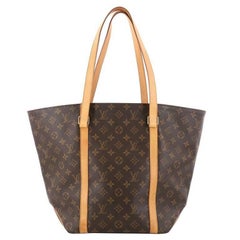 Louis Vuitton Shopping Sac Handbag Monogram Canvas MM
