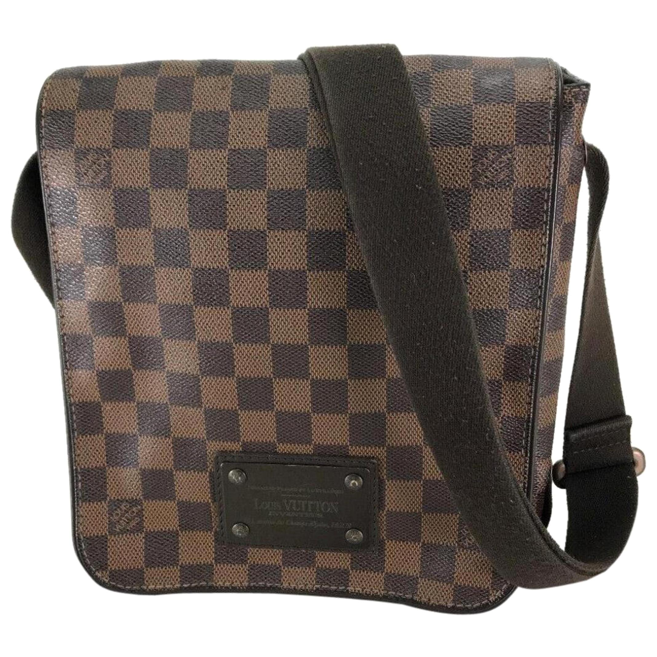 Louis Vuitton Shoulder Brooklyn Pm 870442 Brown Canvas Cross Body Bag For Sale