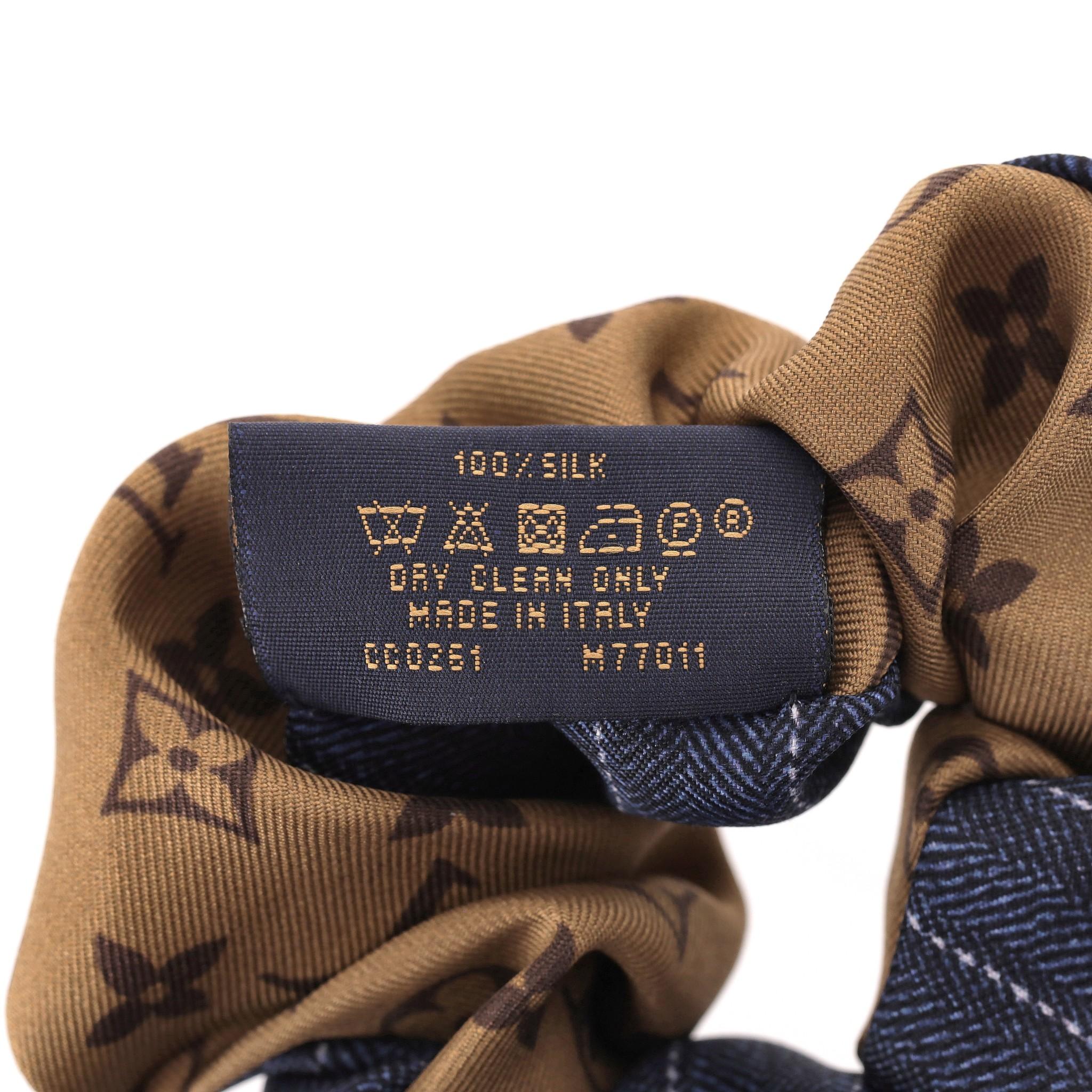 Donna Louis Vuitton: scrunchie in seta Be Mindful Chouchou Monogram in vendita