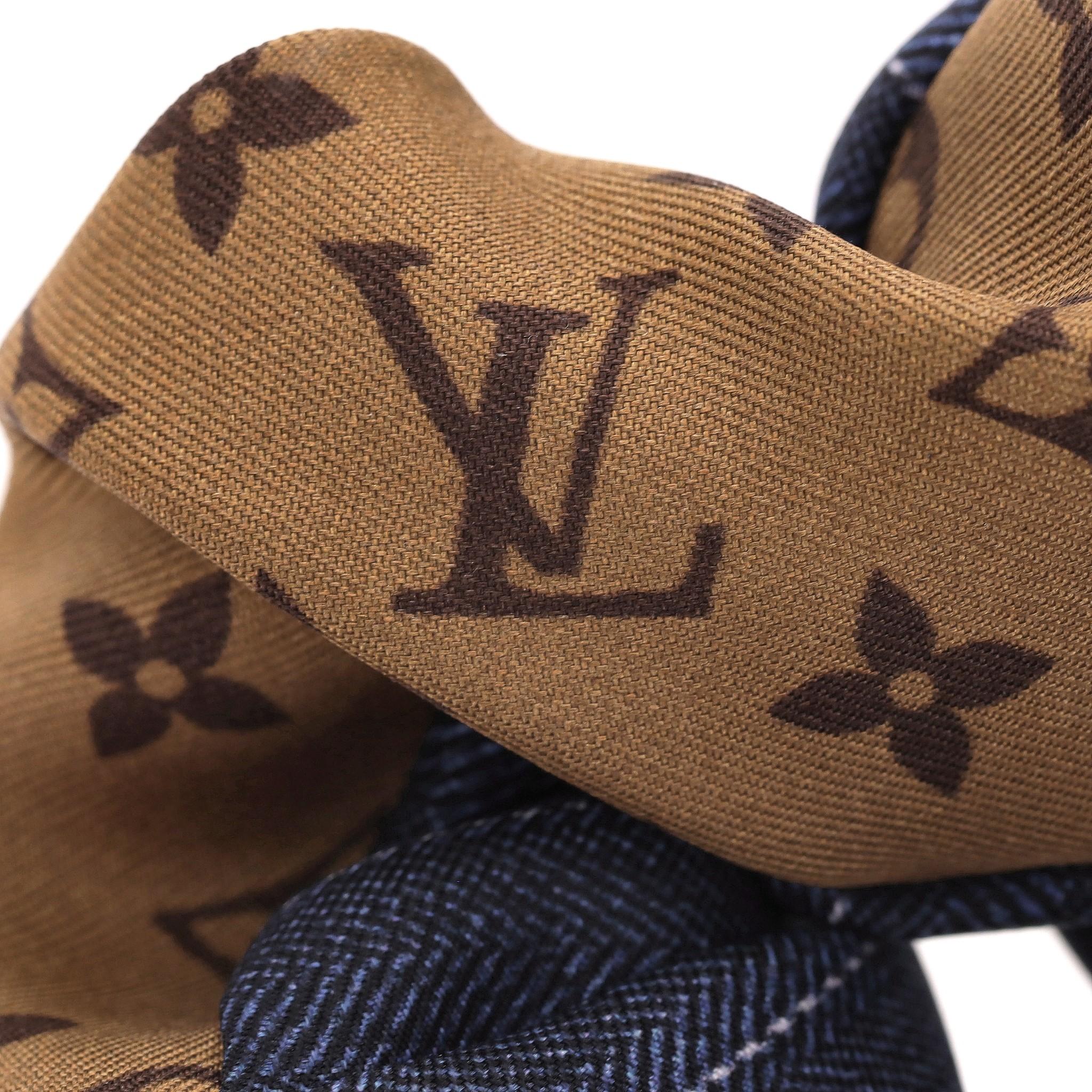 Louis Vuitton: scrunchie in seta Be Mindful Chouchou Monogram in vendita 1