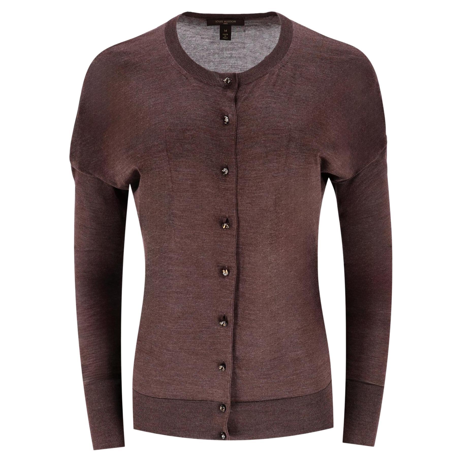 Louis Vuitton Silk Cardigan