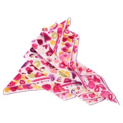 Louis Vuitton Sciarpa in seta Monogram Acquerello Quadrato Multicolore