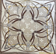 Louis Vuitton Silk Scarf "Chain"