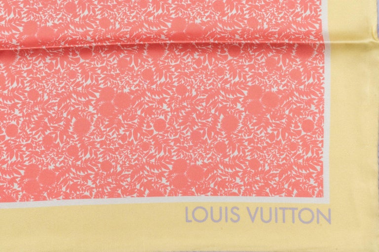 Louis Vuitton Silk Scarf For Sale at 1stDibs | sciarpe di louis vuitton