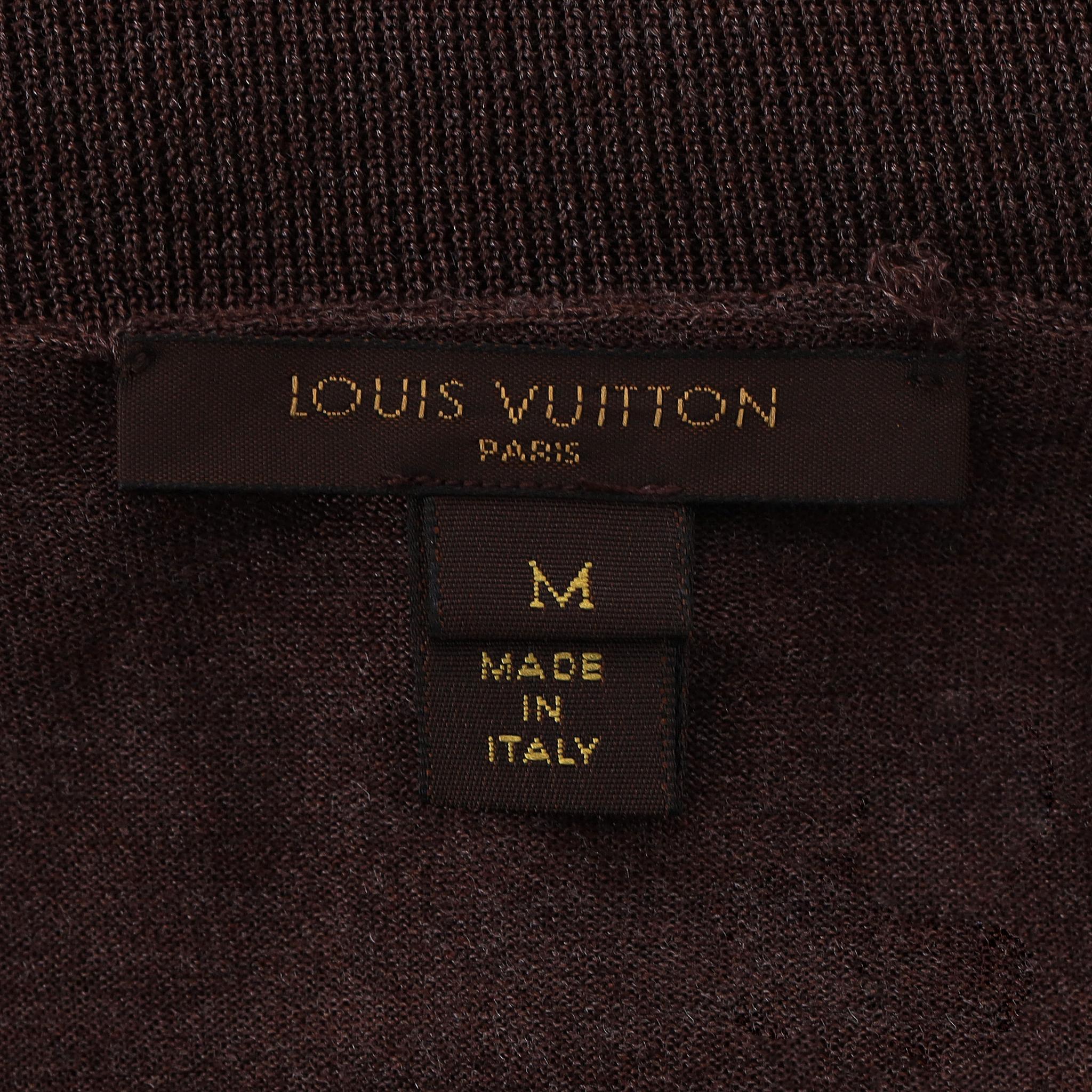 De las mujeres Jersey de cuello alto de seda Louis Vuitton en venta