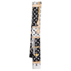 Louis Vuitton Bandeau Scarf - 7 For Sale on 1stDibs  lv ribbon scarf,  harrods louis vuitton scarf, what is a bandeau scarf