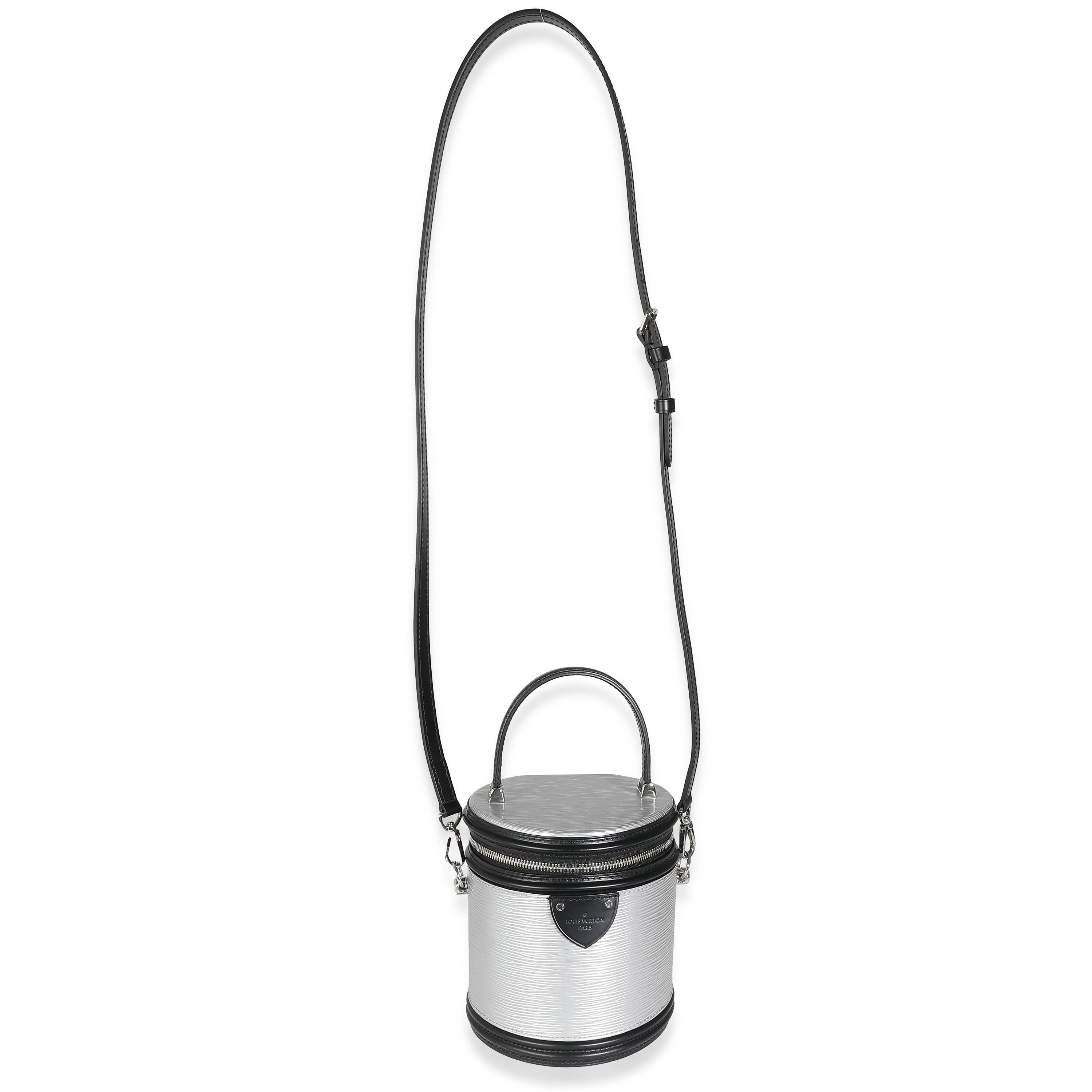 Louis Vuitton Silver Argent Epi Cannes For Sale 2