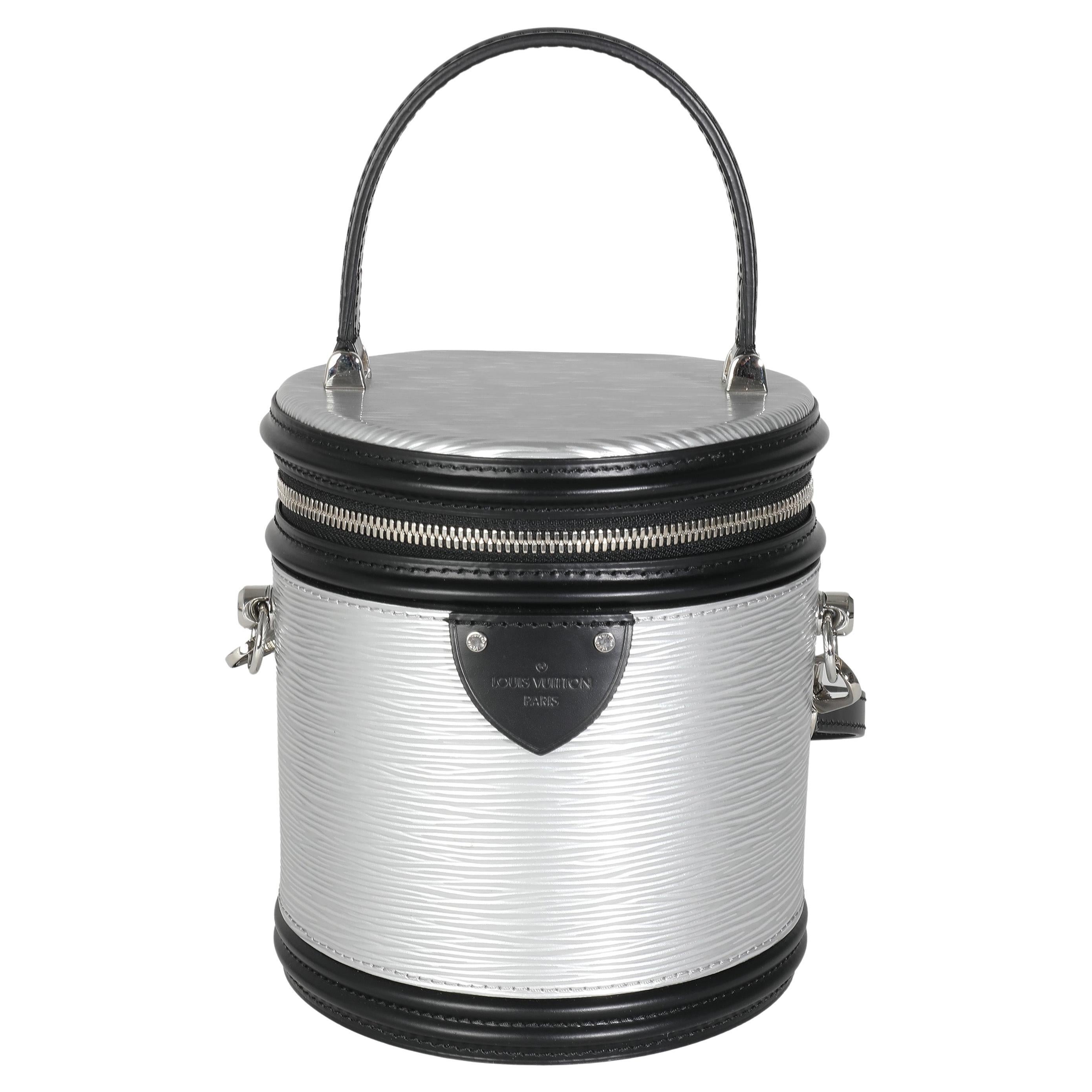 Louis Vuitton Silver Argental Epi Cannes