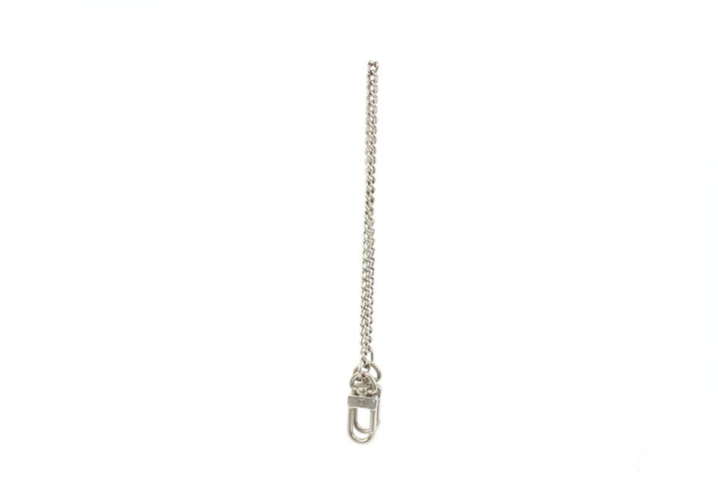 Women's Louis Vuitton Silver Chain Strap or Pochette Extender  42lk421s