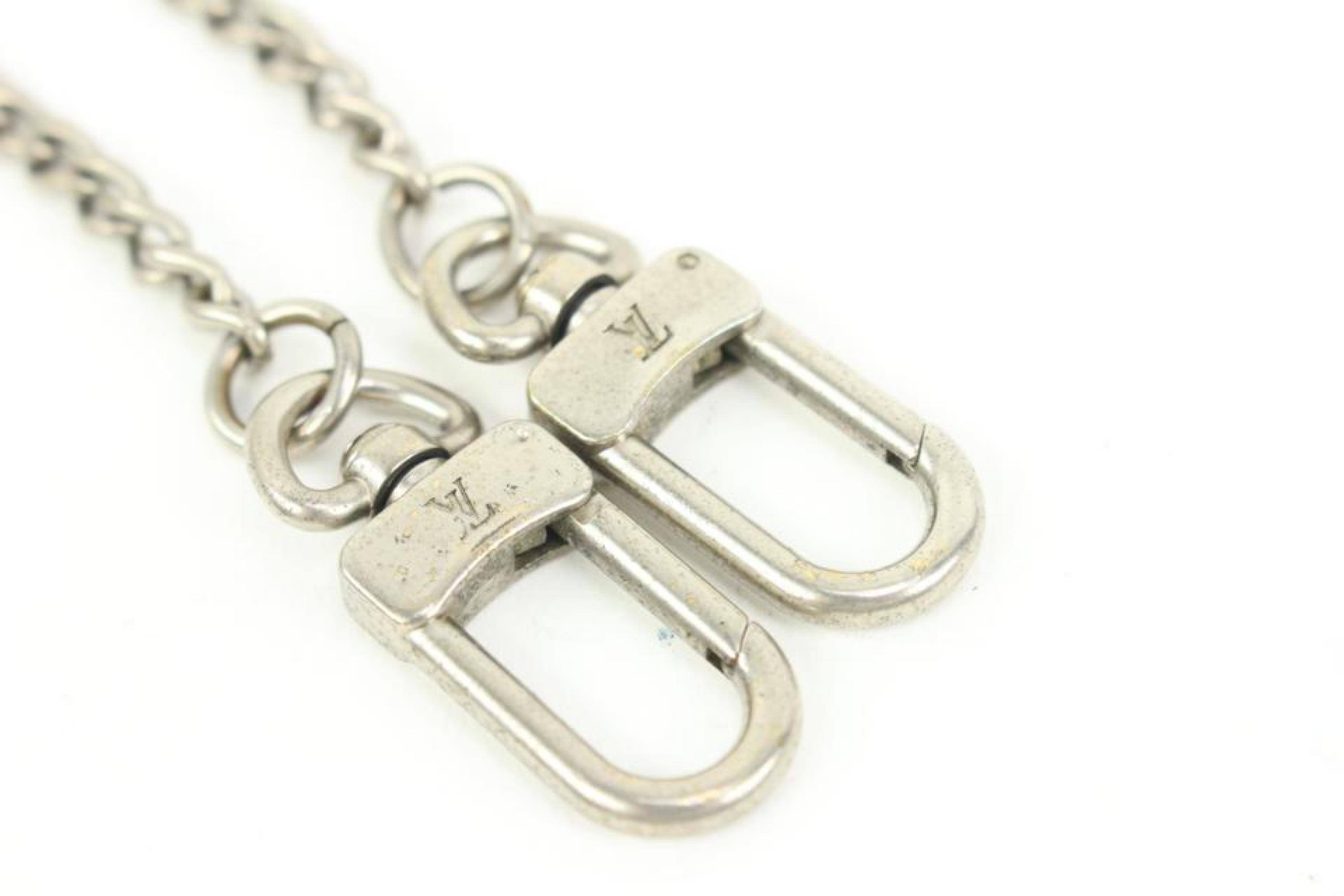 Louis Vuitton Silver Chain Strap or Pochette Extender  42lk421s 1