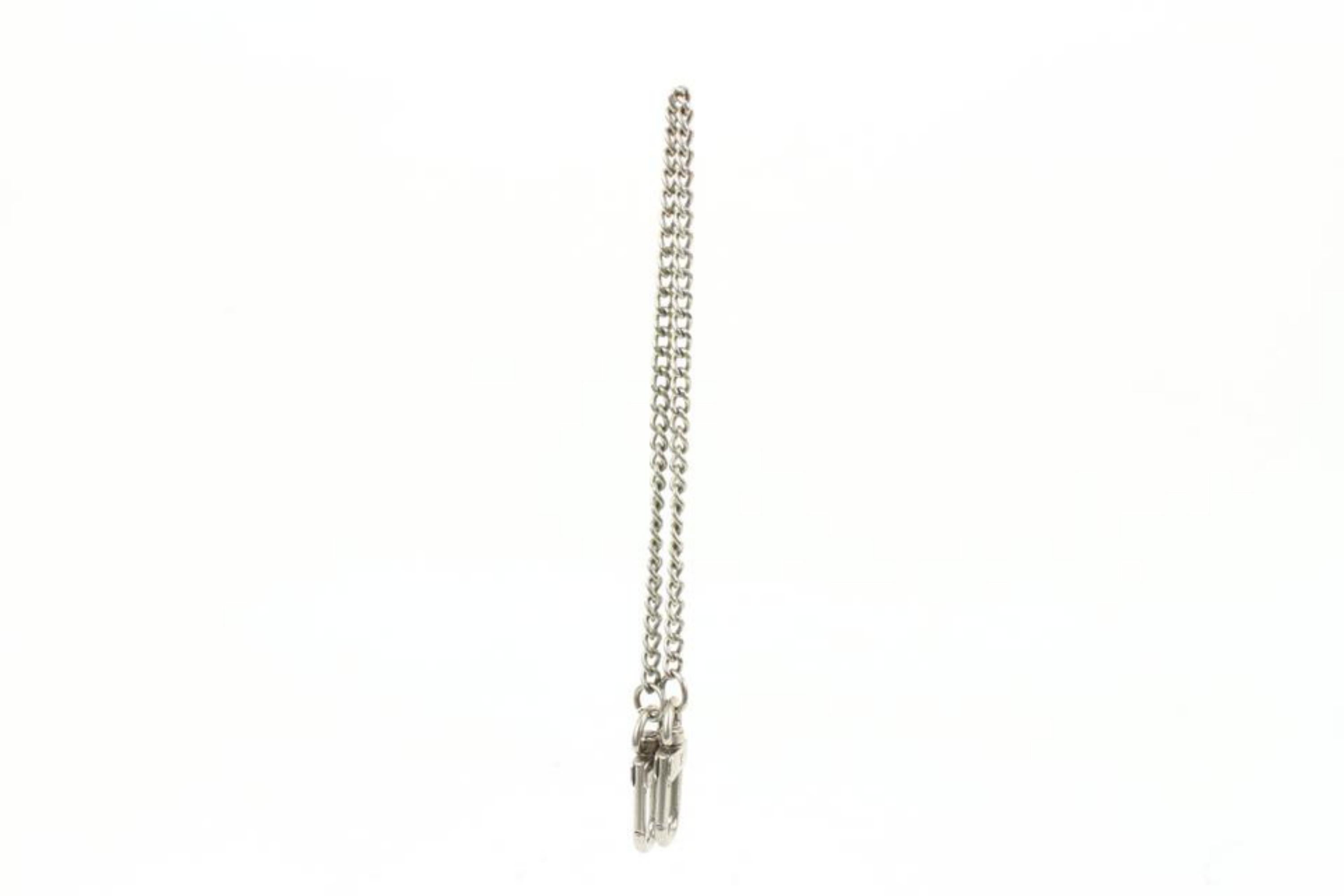 Louis Vuitton Silver Chain Strap or Pochette Extender  42lk421s 2