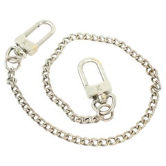 Louis Vuitton Silver Chain Strap or Pochette Extender 44lv421s