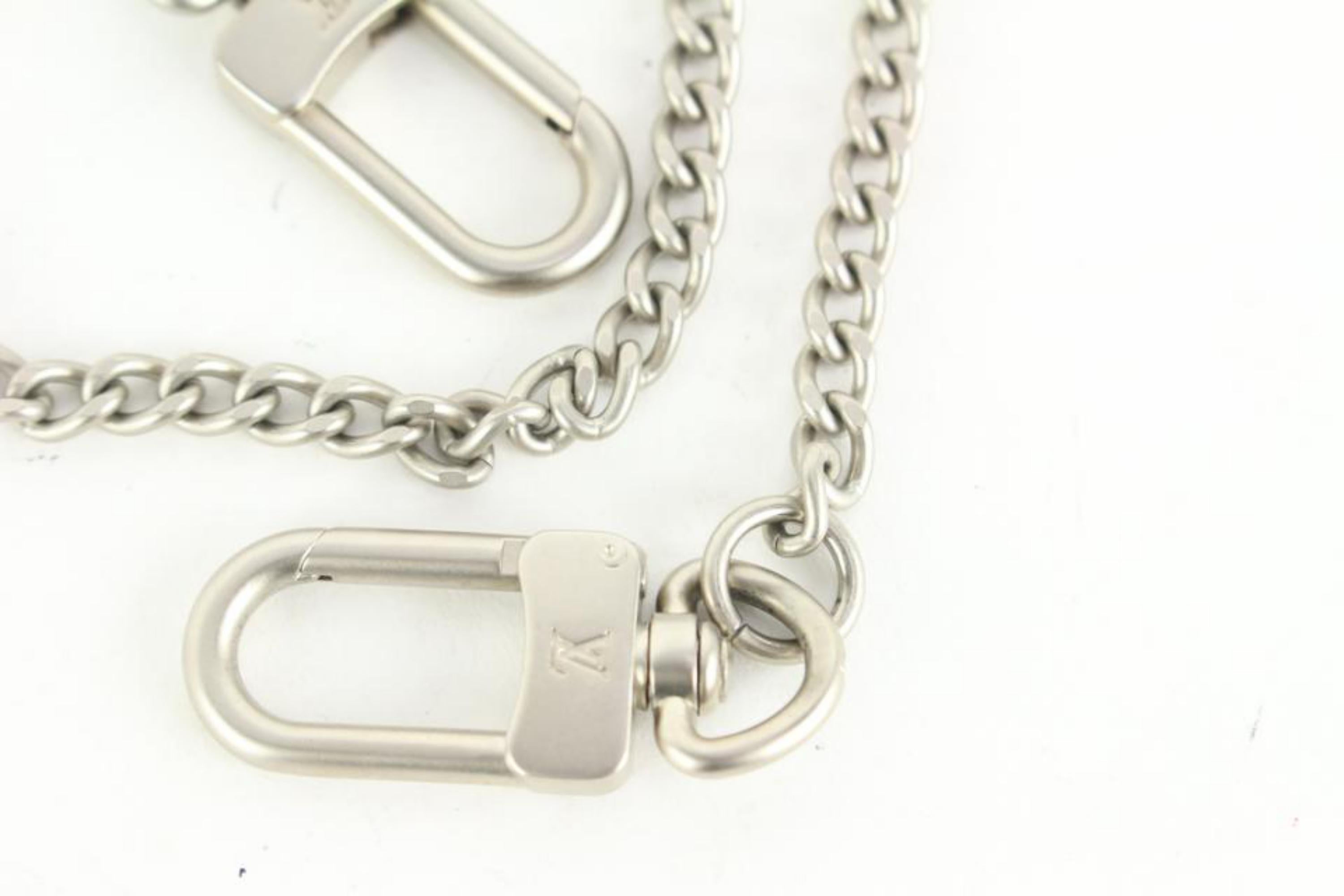Louis Vuitton Silver Chain Strap or Pochette Extender 82lk52s 4