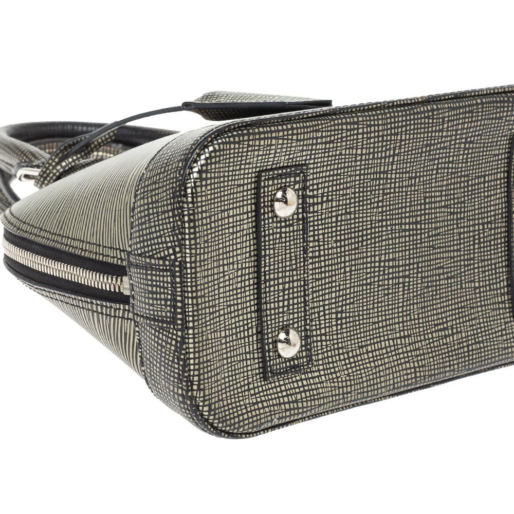 Louis Vuitton Silver Epi Leather Alma BB Bag 3