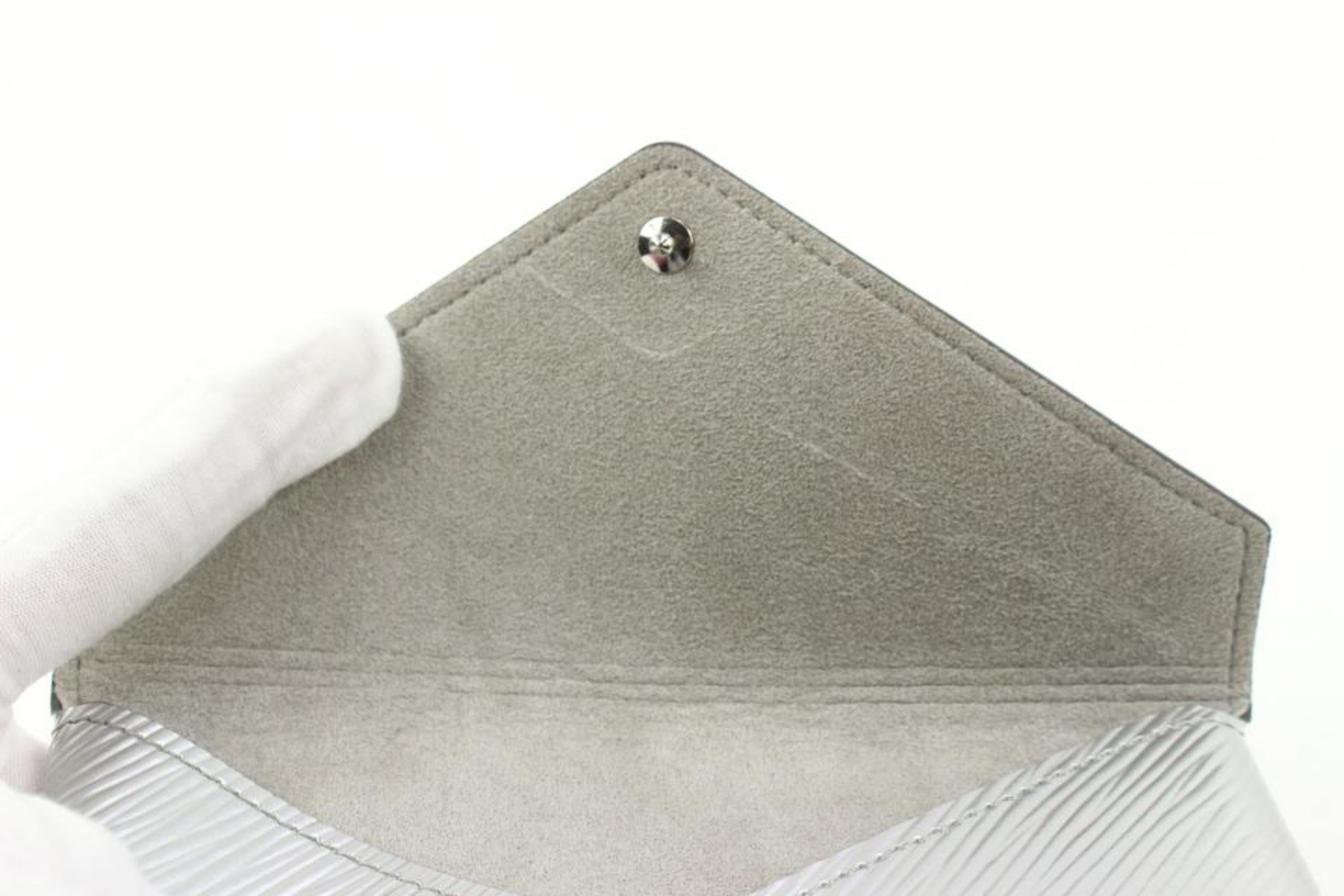 Louis Vuitton Silver Epi Leather Kirigami MM Envelope Pouch 77lv24s 4
