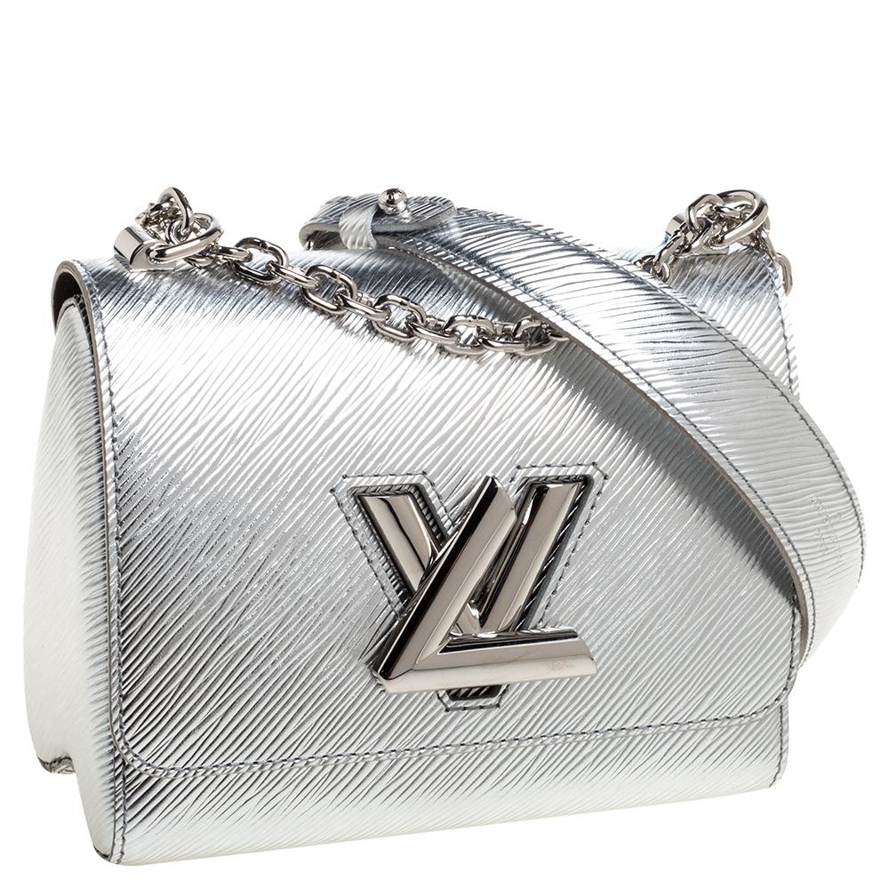 silver louis vuitton purse