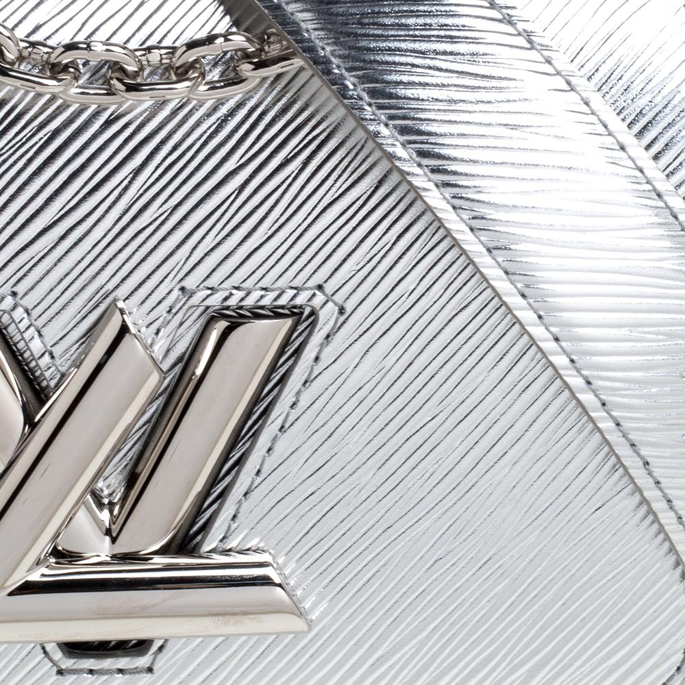 Louis Vuitton Silver Epi Leather Twist PM Bag 1