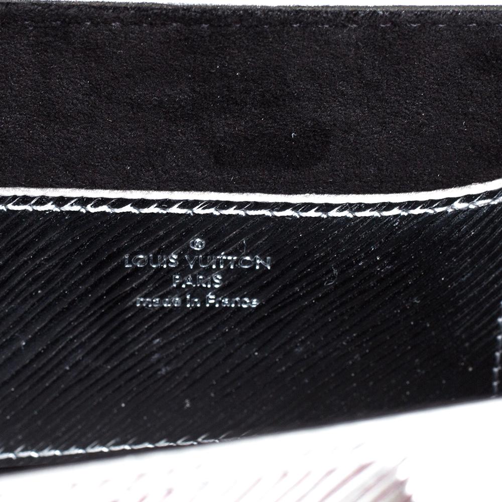 Louis Vuitton Silver Epi Leather Twist PM Bag 2