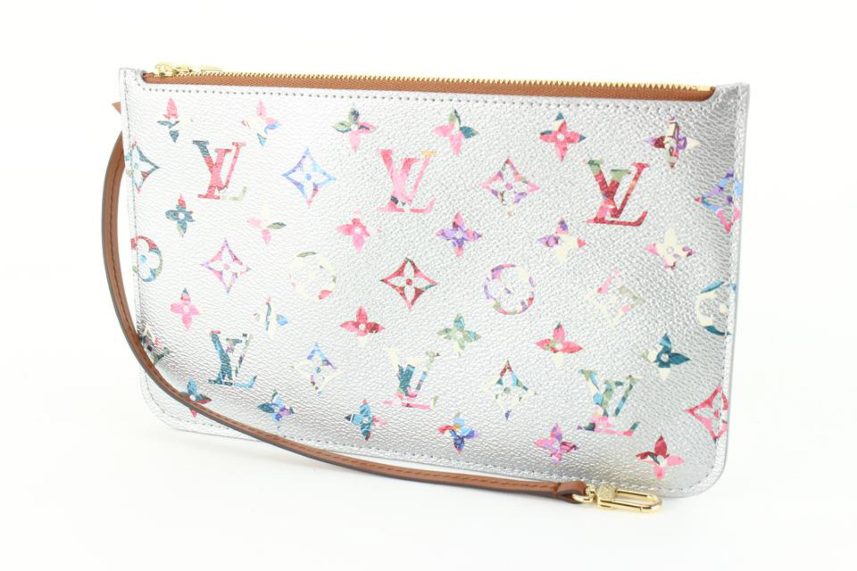 Louis Vuitton Silver Garden Monogram Neverfull MM 76lz727s 5