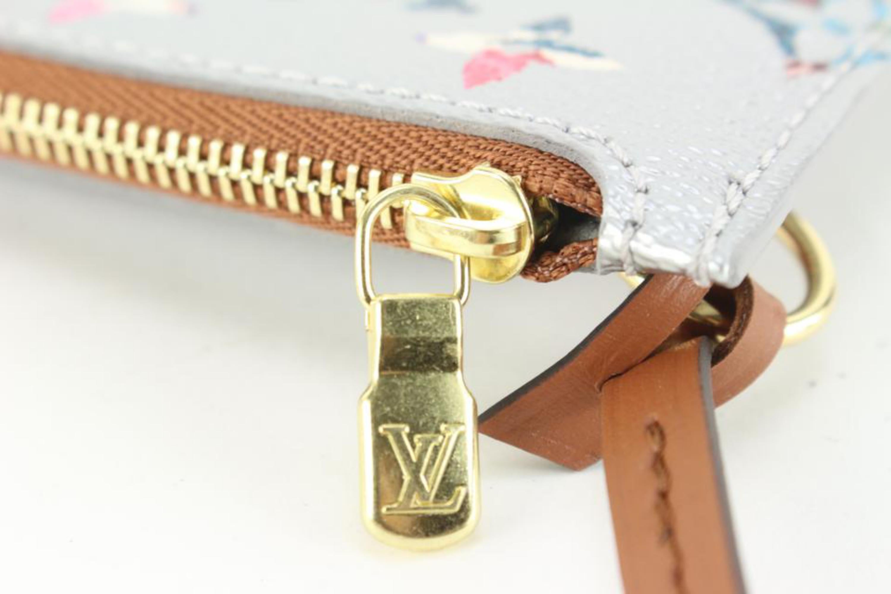 Louis Vuitton Silver Garden Monogram Neverfull MM 76lz727s 2