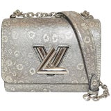 Louis Vuitton Twist PM Lizard in Green Gold Hardware Crossbody Bag For Sale  at 1stDibs