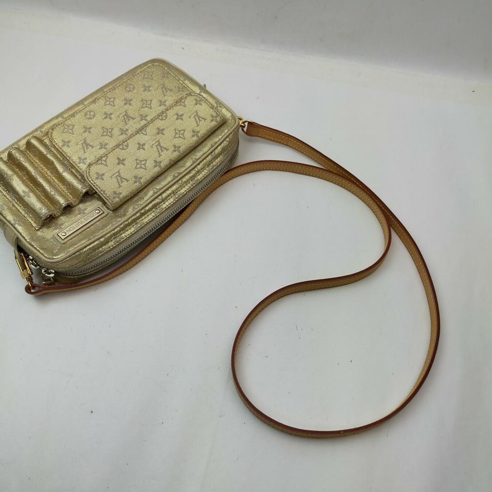 Silberne Mini Lin Shine McKenna-Tasche von Louis Vuitton  862017 im Angebot 5