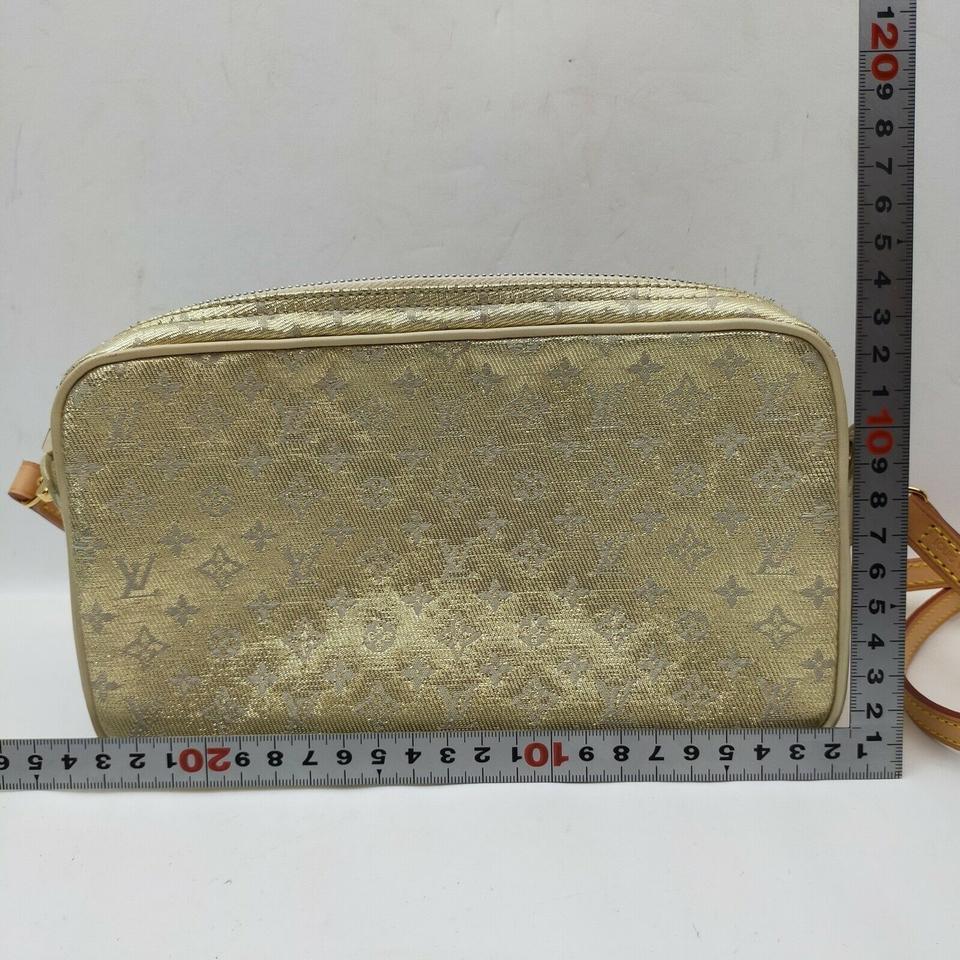 Louis Vuitton Silver Mini Lin Shine McKenna Bag  862017 For Sale 2