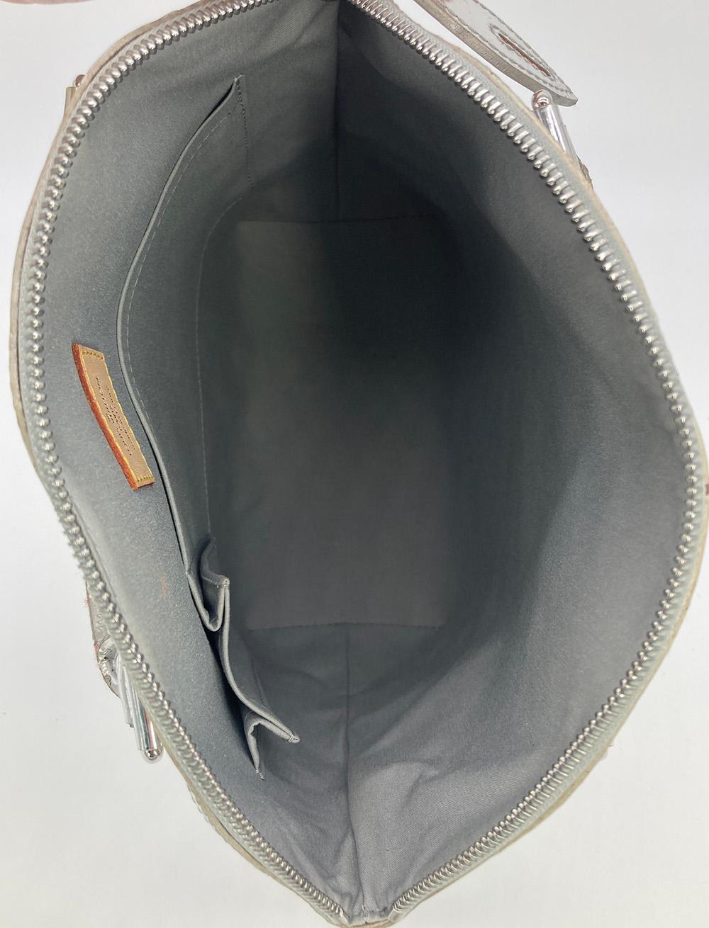 Louis Vuitton Silver Mirror Lockit Bag 9